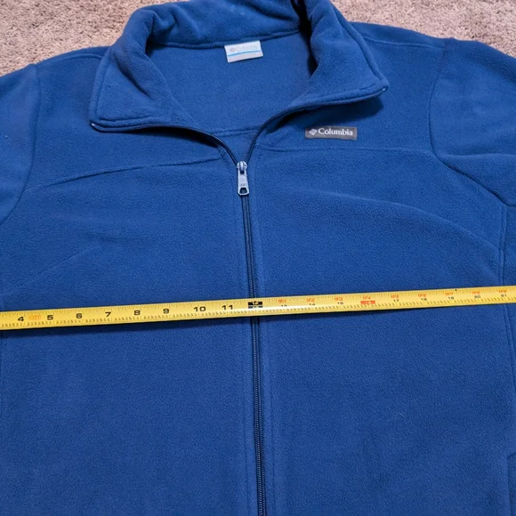 Brand New With Tags Woman Columbia Blue Fleece Jacket Size 1X - Picture 6 of 9